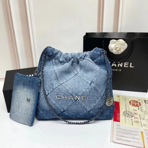 Normal Grade(1:1)Chanel denim 22bag