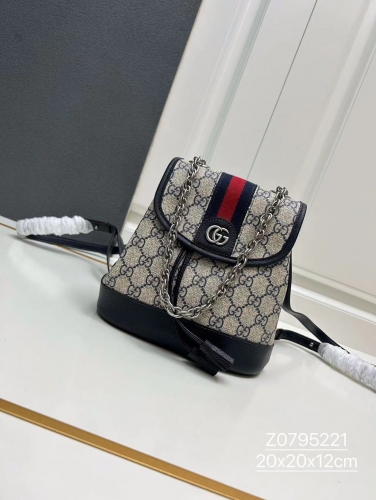 Normal grade(1:1)Gucci Ophidia mini backpack