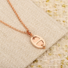 Rose gold/White