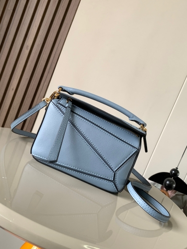 Top grade Loewe puzzle mini （smooth leather）