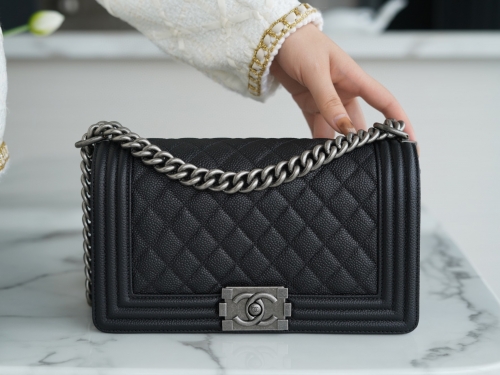 CC Factory top boutique grade chanel leboy medium