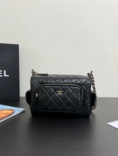 Import boutique grade Chanel 24k  camera bag