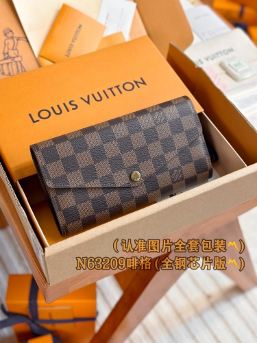 Top grade LV long wallet