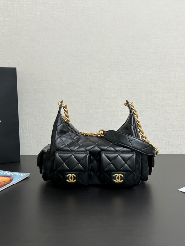 Import boutique grade chanel 25C hobo small