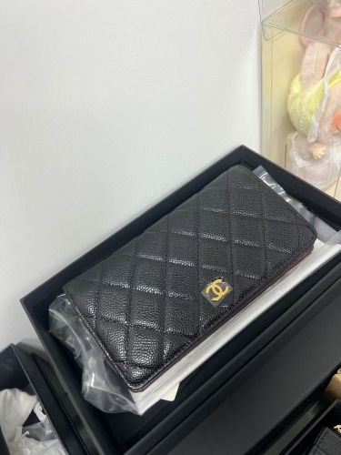 CC factory Top grade Chanel long wallet