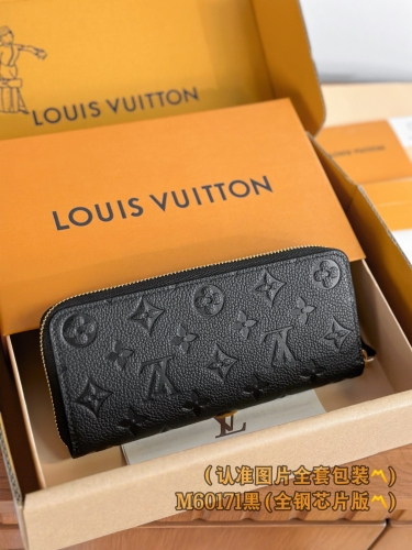 Top grade LV long wallet