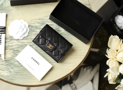 Cc Factory top boutique grade Chanel Card holder