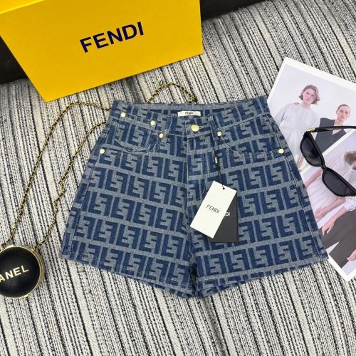 Fendi denim shorts