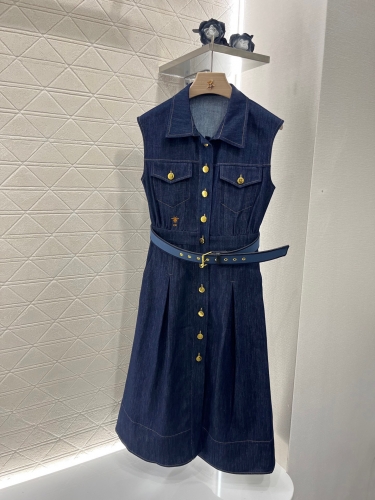 Dior denim dress