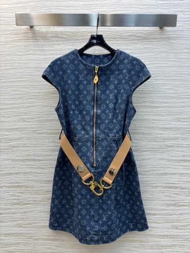 LV denim dress