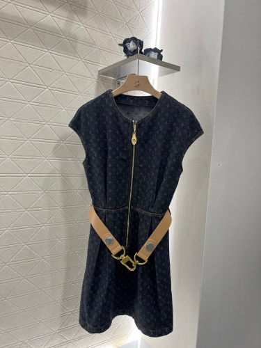 LV denim dress