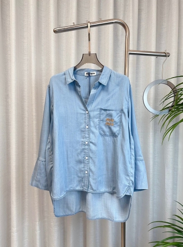 Miumiu Tencel denim shirt