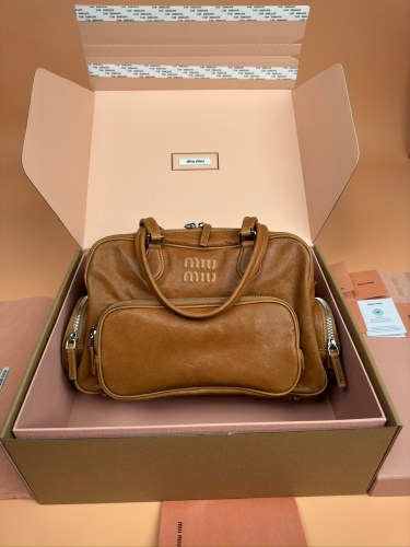 Miumiu Adventure Nappa handbag