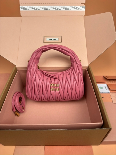 MiuMiu Wander Matelasse hobo