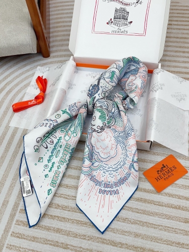 Hermes square scarf