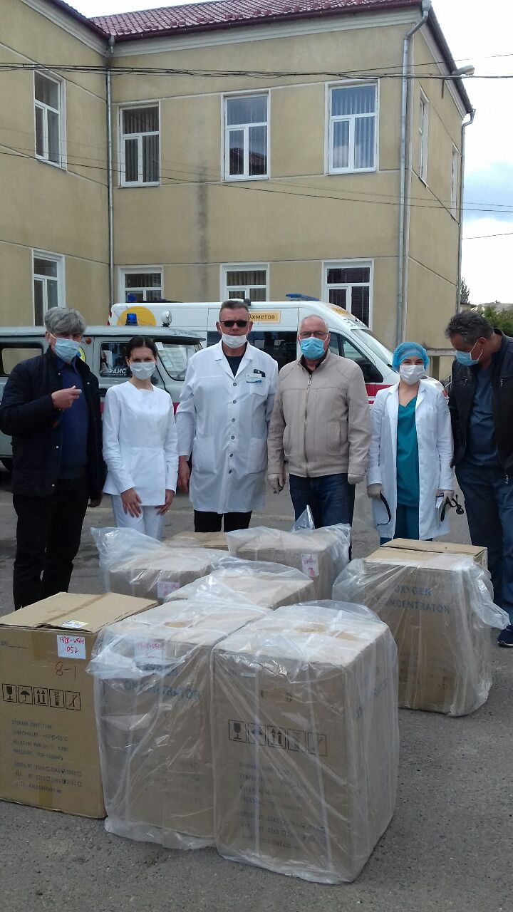 Customers from Ukraine have received oxygen generators