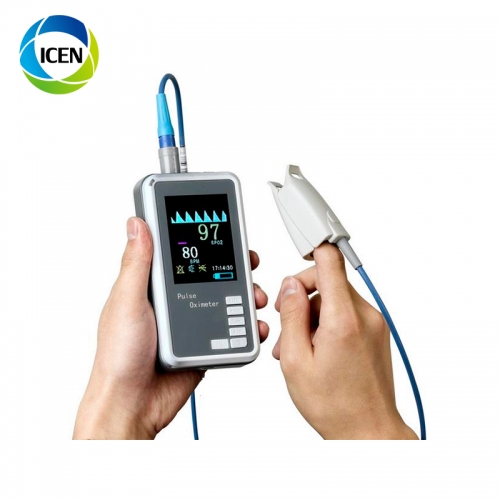 IN-C014-2 Medical Hospital handheld Patient Monitor parameter Pulse Rate pulse oximeter