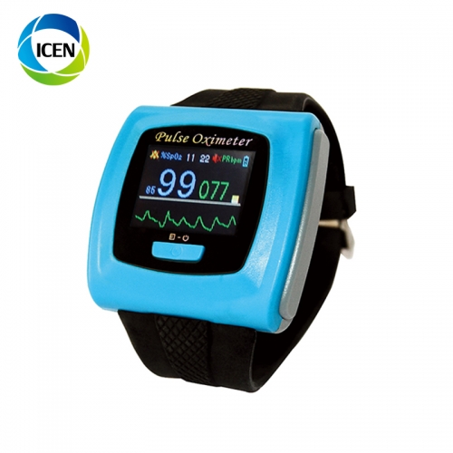 IN-C50F Bluetooth Wifi OLED Display Bracelet Watch Finger Pulse Oximeter