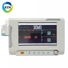 IN-70A Portable 7 inch Mult Parameter Ambulance Patient Monitor