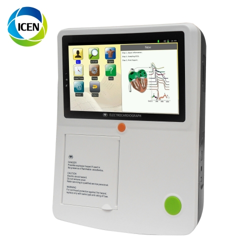 IN-CN3 Portable Medical 3 Channel EkG device ECG machine