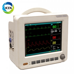 IN-80 8 Inch Touch Screen Nibp Spo2 Patient Monitor System