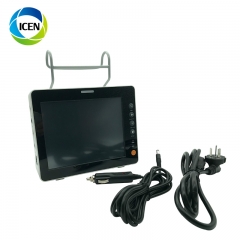 IN-C004-1 Portable 8 inch ECG Color TFT LCD Screen Patient Monitor