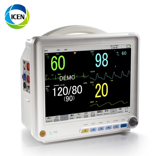 IN-12D Portable ICU First-Aid Multi Parameter Patient Monitor