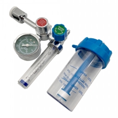 IN-K010 Oxygen Cylinder Regulator FlowMeter With Humidifier