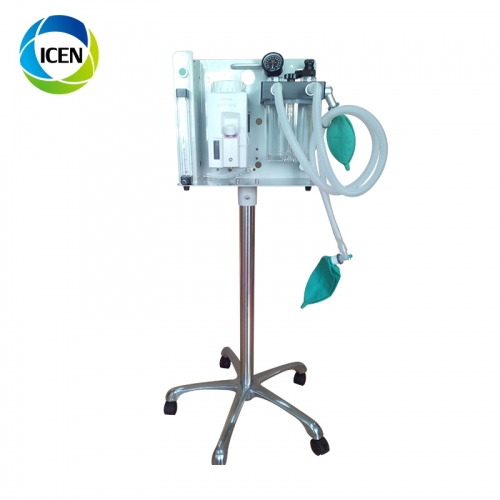 IN-E7600B vibration portable hospital machine used animals anesthesia machine