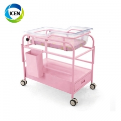 IN-624 Medical Child Bed For Children Single Crank Manual Pediatric Infant Bed Hospital Children Bed