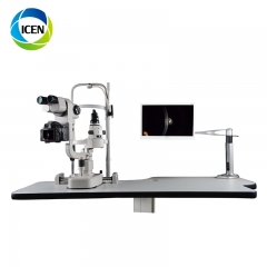 IN-V4X hospital digital chinese price slit lamp with motorized table