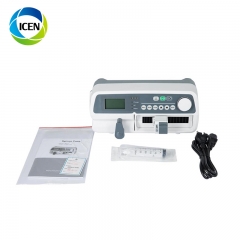 IN-G602 Medical hospital equipment portable dual human/vet animal Infusion syringe pump