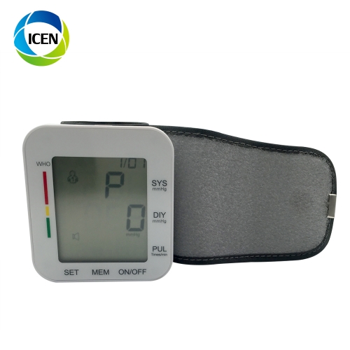 IN-G085 digital Rechargeable manual wrist watch blood pressure monitor price