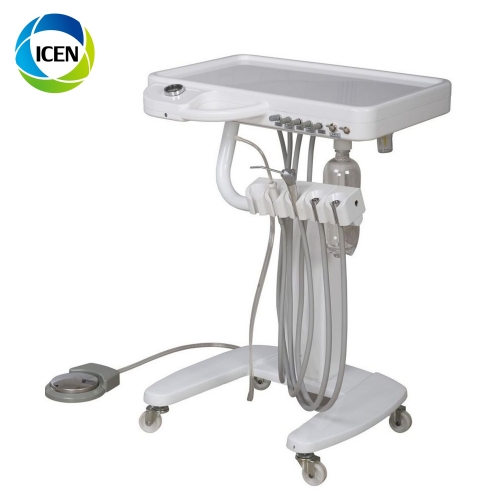 IN-M31 Mobile Dental Unit Cart Trolley Delivery System with Compressor