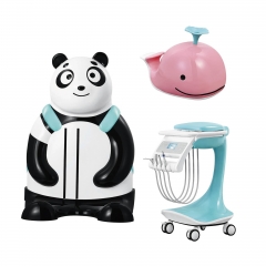 IN-M639 Medical Equipment Kids Cute Panda Dental children dental chair Unit