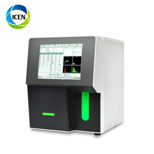 IN-B6610 China Manufacturer 10'4 inch touch screen 5 Diff hematology analyzer low price cbc machine