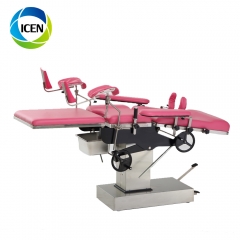 IN-G001 hospital beds delivery table electric obstetrics gynecological operating bed