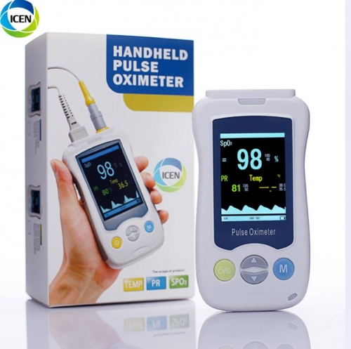 IN-C820 Medical Equipment Economical Rechargeable Handheld Pulse Oximeter Portable For Sale