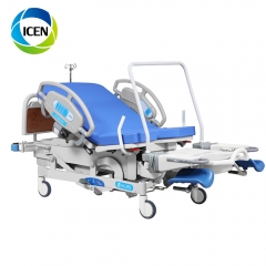 IN-T502-C-1 Electric Gynecology Examination Table Obstetric Delivery Bed for Woman Giving Birth