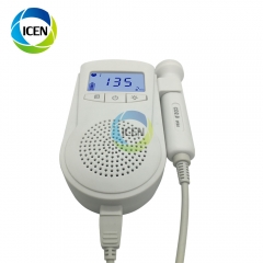 IN-FD200 home professional prenatal portable pocket fetal heartbeat doppler probe monitor