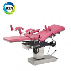 IN-G001 hospital beds delivery table electric obstetrics gynecological operating bed