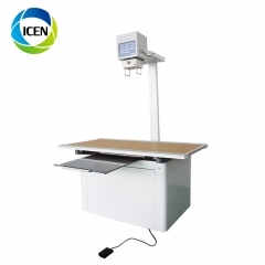 IN-D03 mobile veterinary x ray table price with cassette tray