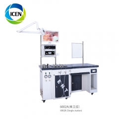 IN-G600 12mm Tempered Glass table-board Equipment Ent Unit Treatment Workstation