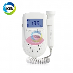 IN-FD100 upgraded fetal home pregnancy heart rate monitor baby fetal doppler monitor price