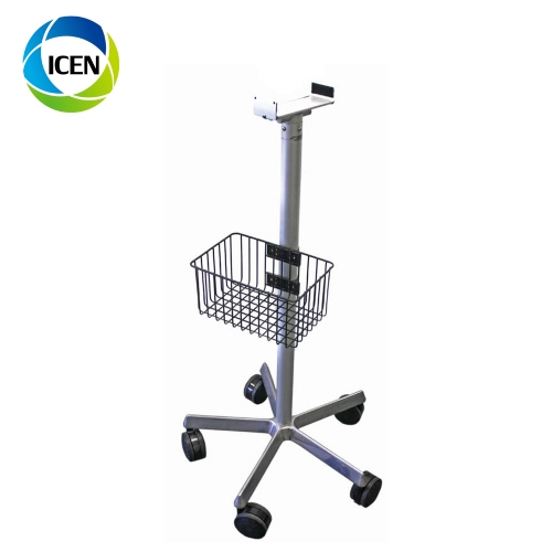 IN-C hospital mobile working stations mobile monitor trolley medical laptop cart