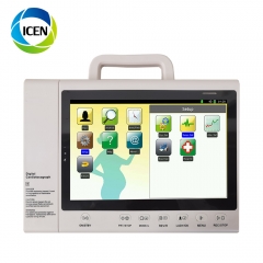 IN-C18 Medical CE Fetal Monitor Color ultrasound Ctg Machine