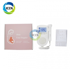IN-FD200 hospital or home handheld medical pocket baby heart fetal doppler monitor