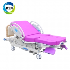 IN-T502-C-1 Electric Gynecology Examination Table Obstetric Delivery Bed for Woman Giving Birth