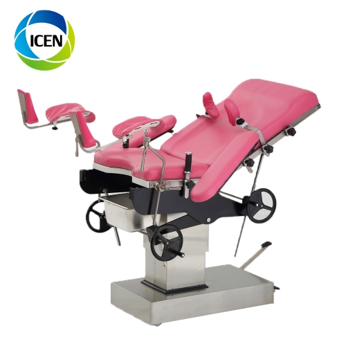 IN-G001 hospital beds delivery table electric obstetrics gynecological operating bed