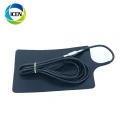 IN-I01 cheap electrosurgical grounding pads diathermy reusable silicon esu patient plate